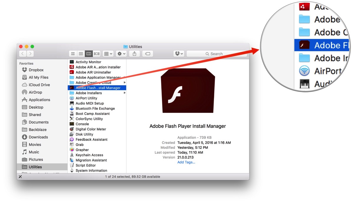 flash software for mac