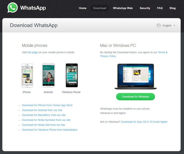 whatsapp messenger for mac os x
